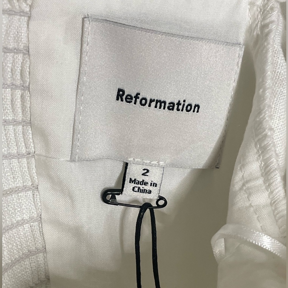 Reformation Marella A-Line Linen Dress - Picture 11 of 12